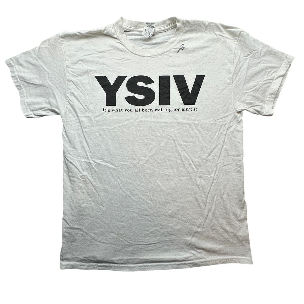Signed Logic Gildan YSIV Rapper It’s What You All Been Waiting For T-Shirt Large
